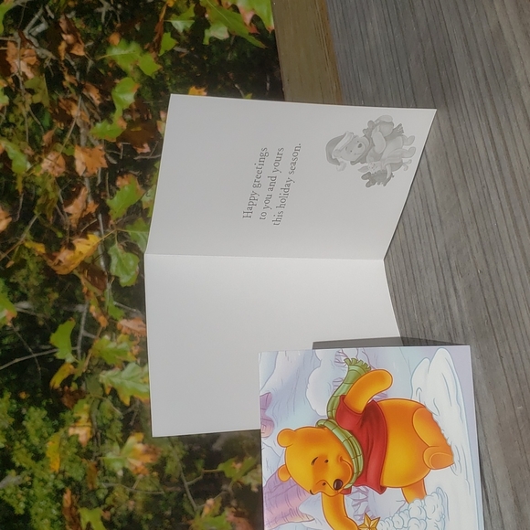 Bundle of 27 Christmas cards Snoopy Pooh bear Disney Peanuts - Picture 8 of 10